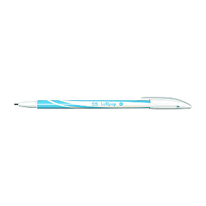 Caneta Esfereografica Cis Lollipop Ponta 5mm Super Macia-Azul Claro