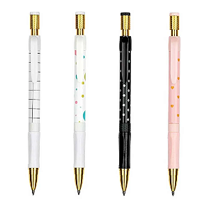 Lapiseira Soul Estampas Sortidas Com Apontador no Topo 2,0mm BRW.