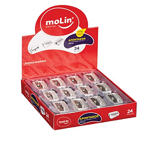 Apontador Simples Metal Molin