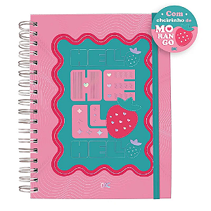 Caderno DAC Smart Hello Colegial com 80 Folhas Reposicionáveis 90g 10 Divisórias
