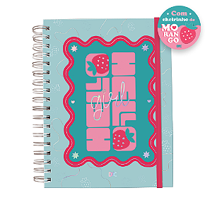 Caderno DAC Smart Hello Universitário com 80 Folhas Reposicionáveis 90g 10 Divisórias