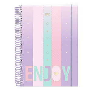 Caderno Enjoy DAC Tamanho Colegial 10 matérias