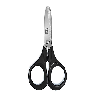 Tesoura Escolar Sem Ponta Tris Class Black