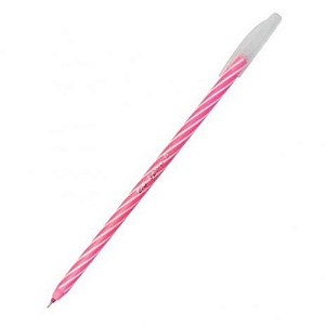 Caneta Esferográfica Cis Spiro Gel Rosa 0.7mm