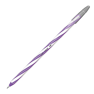 Caneta Esferográfica Cis Spiro Gel Roxa 00.7mm