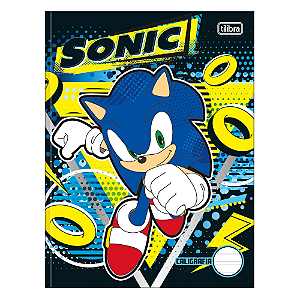 Caderno de Caligrafia Brochura Capa Dura Universitário Sonic 40 Folhas Tilibra Sortido