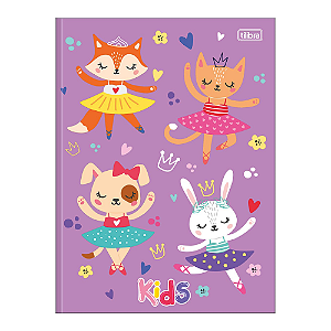 Caderno Brochura Tilibra Sapeca Feminino Universitário 96 Folhas