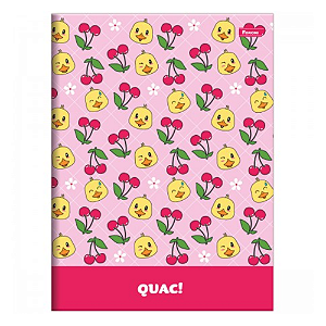 Caderno Brochura Quack! Foroni 80 folhas Sortido