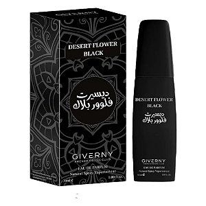Água De Côlonia Giverny Desert Flower Black 30ml