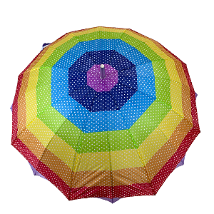 Guarda Chuva Reforçado Com Duas Lonas Decorado Umbrella