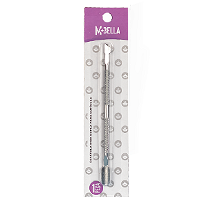 Espátula Para Cutícula Dupla Inox MBella