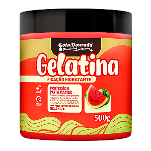 Gelatina de Melancia Gota Dourada 500g