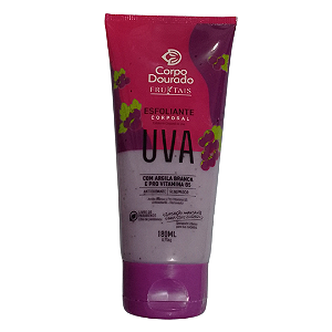 Esfoliante Corpo Dourado Fruktais Uva com Argila Branca e Pro Vitamina B5 180ml