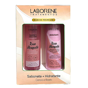 Kit Sabonete + Hidratante Rosa Mosqueta Laborene