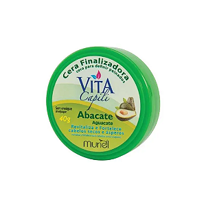 Cera Finalizadora Muriel Vita Capili Abacate 40g