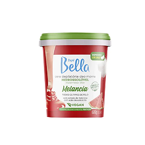 Cera Depilatória Hidrossolúvel Melancia Depil Bella 600g