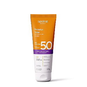 Protetor Solar Corporal & Facial Labotrat FPS 50 UVA+UVB Gel Creme Dermo Sun 120g Toque Seco