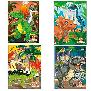 Caderno Brochura Capa Dura Universitário Raptor 80 Folhas Tilibra Sortidos