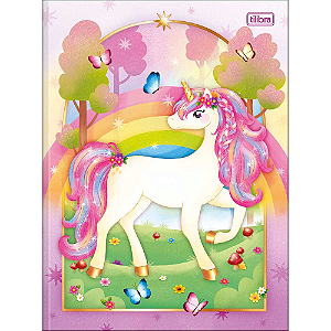 Caderno Brochura Capa Dura Universitário Tilibra Blink 80 Folhas Tillibra Sortidos