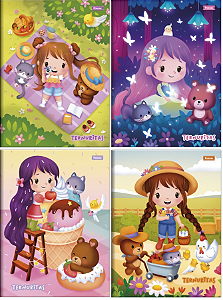 Caderno Foroni Brochurão Ternuritas 80 Folhas