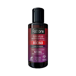 Oléo Capilar Fattore Rícino e Ameixa Negra 100 ml