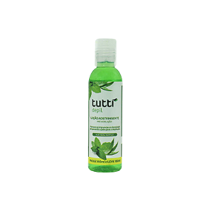 Loção Adstringente Pré-depilação Tutti Depil Aloe Vera e Hortelã 140ml