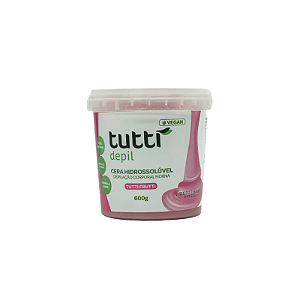 Cera Hidrossolúvel Morna Tutti Depil Tutti-Fruti 600g