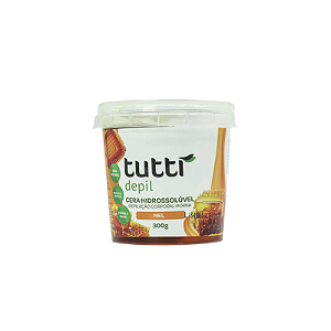Cera Hidrossolúvel Morna Tutti Depil Mel 300g