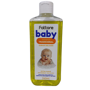 Shampoo Fattore Baby Tradicional Cuidado Delicado Extra Suave 260ml