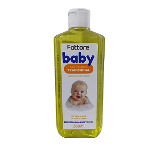 Deo Colônia Fattore Baby Tradicional Cuidado Delicado Extra Suave 260ml