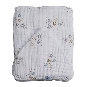Toalha Soft de Banho com Capuz Baby Joy Temas Estrelas Incomfral Ref:76021-1G9