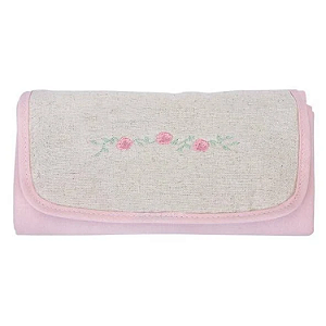 Trocador de Fraldas Portátil Loupiot Nature Rosa 47cm x 67cm Minasrey Ref:5312 81-RBB
