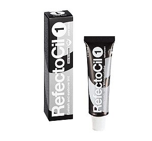 Tintura Para Sobrancelhas e Cílios 1.0 Preto Refectocil 15ml