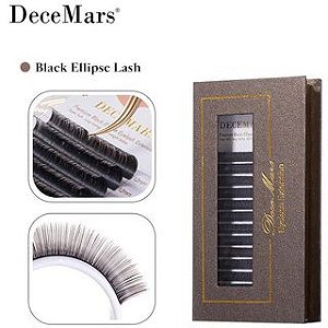Cílios DeceMars Premium Black Ellipse 0.20D- Mix (8mm ao 12mm)