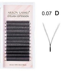 CÍLIOS ARISON LASHES YY VOLUME BRASILEIRO 0.07D (MIX 8 AO 13MM)