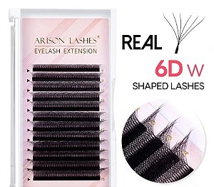 CÍLIOS ARISON REAL 6D W 0.07D (MIX 8 AO 13MM)