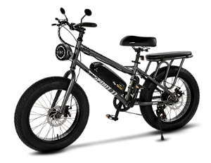 Bicicleta Elétrica Scoote Big Foot T1 Twoo Dogs 750w 48v Aro 20 c/ Alarme e 2 Lugares