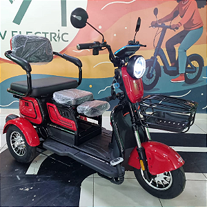 Triciclo Elétrico 3 Rodas Zig Mobile 1000w 48v