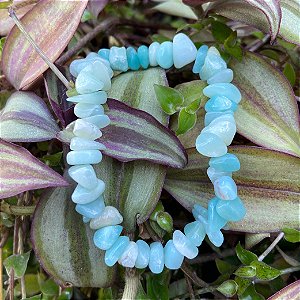 Pulseira de Amazonita - O Cristal da Boa Sorte