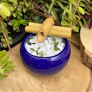 Fonte de Água Bojuda - Azul Bivolt