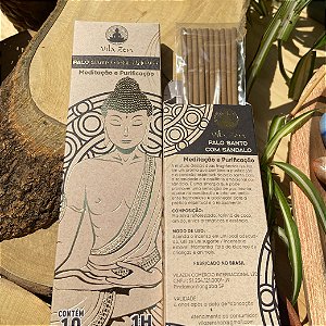 Incenso Palo Santo - Vila Zen Natural