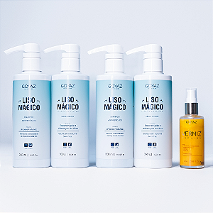 Combo 2 Liso Mágico + Verniz Finalizador Premium