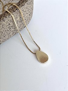 Colar Longo Gota