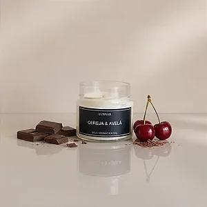 Vela Aromática Cereja & Avelã