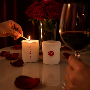 Vela Aromática Love You