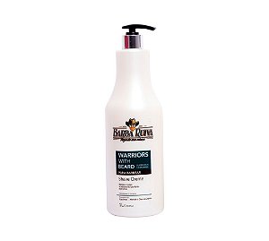 SHAVE CREME WARRIORS WITH BEARD BARBA RUIVA 1L