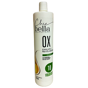 OX 10 VOLUMES EMULSÃO REVELADORA 900ML