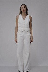 Pantalona Capri Off White