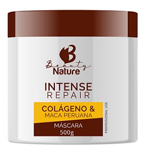 Máscara de Hidratação Intense Repair Colágeno Beauty Nature 500g