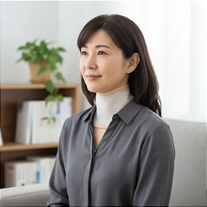 Lenço Telado Protetor De Traqueostomia Bege